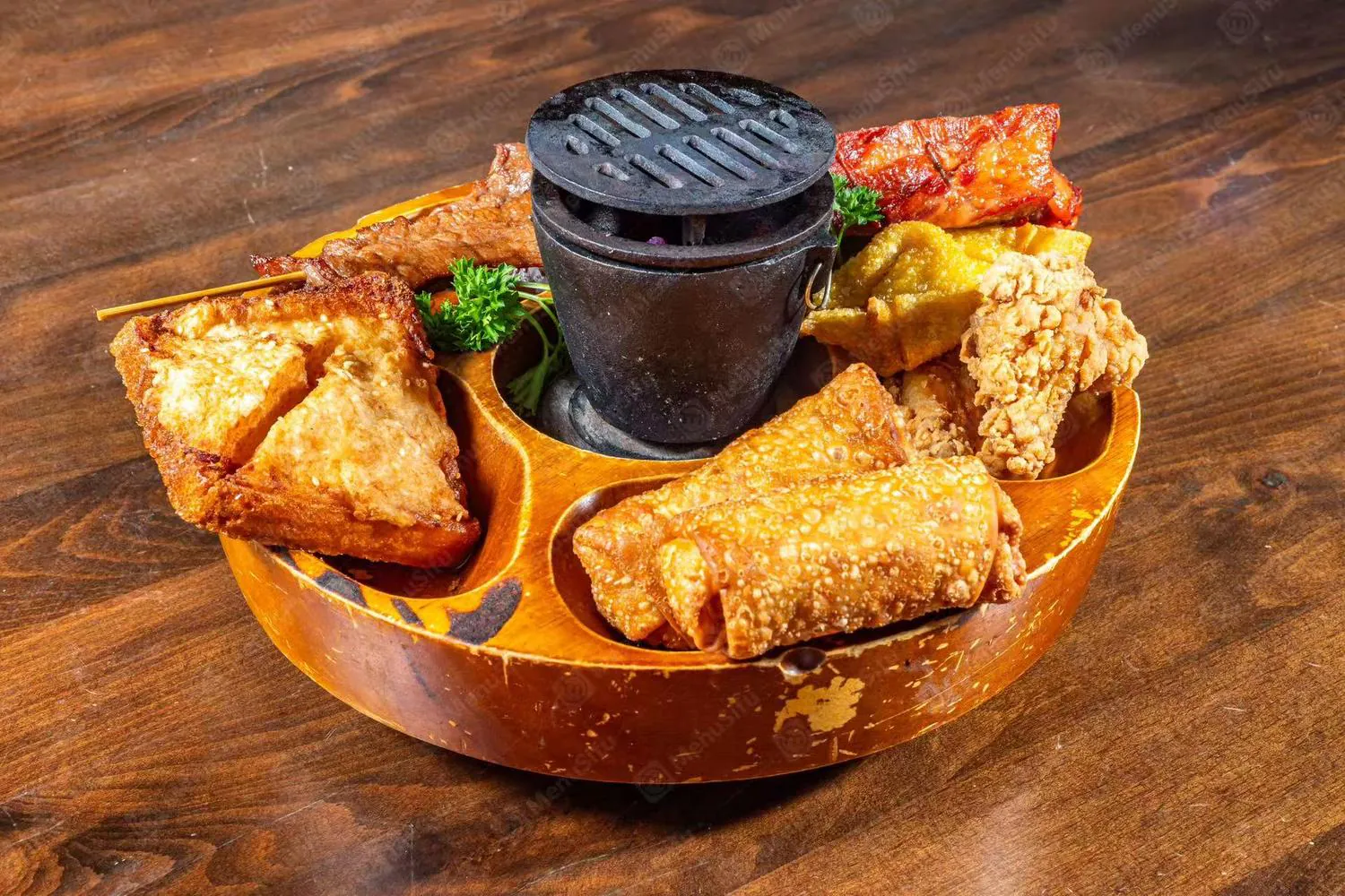 Appetizer Platter at Lee’s Hunan Chinese Restaurant in Aberdeen