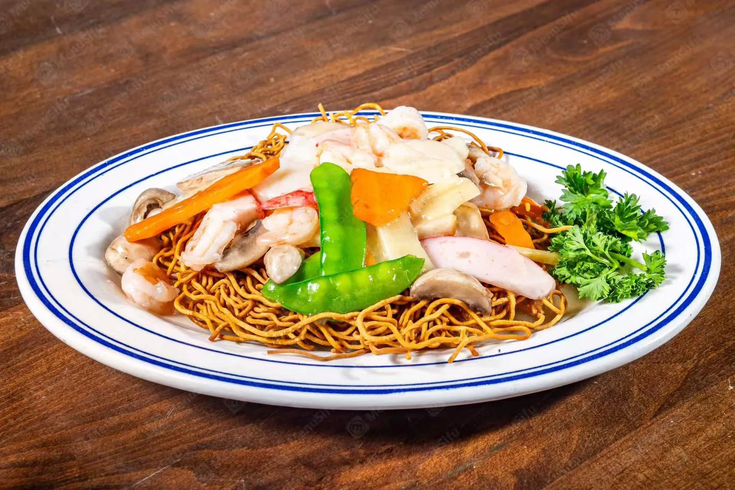 Shrimp Lo Mein at Lee’s Hunan Chinese Restaurant in Aberdeen